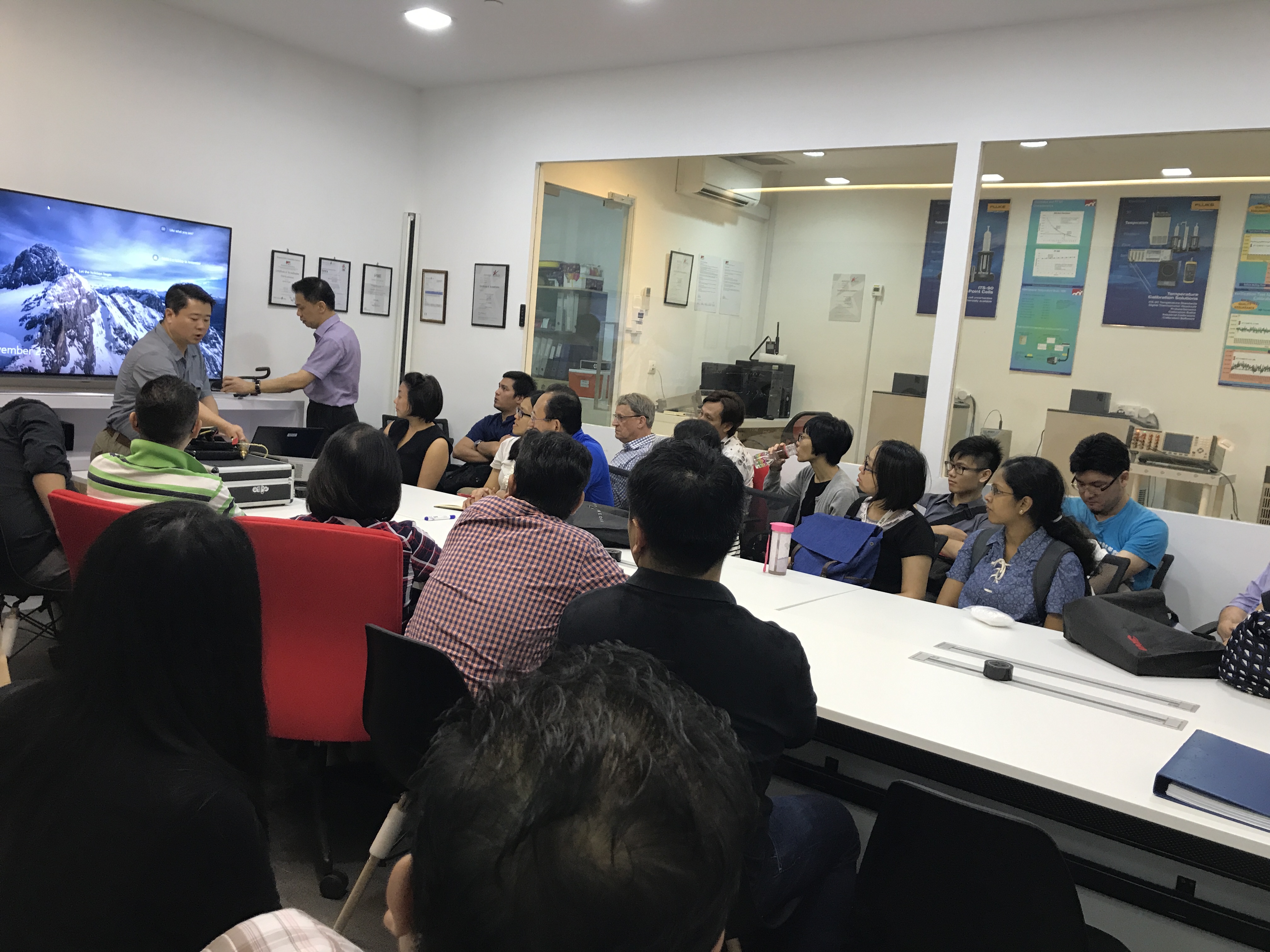 M&V Calibration Laboratory Tour Training Measurement and Verification